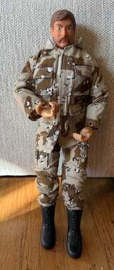 Formative International 12” Desert Camo Military Action Figure Soldier